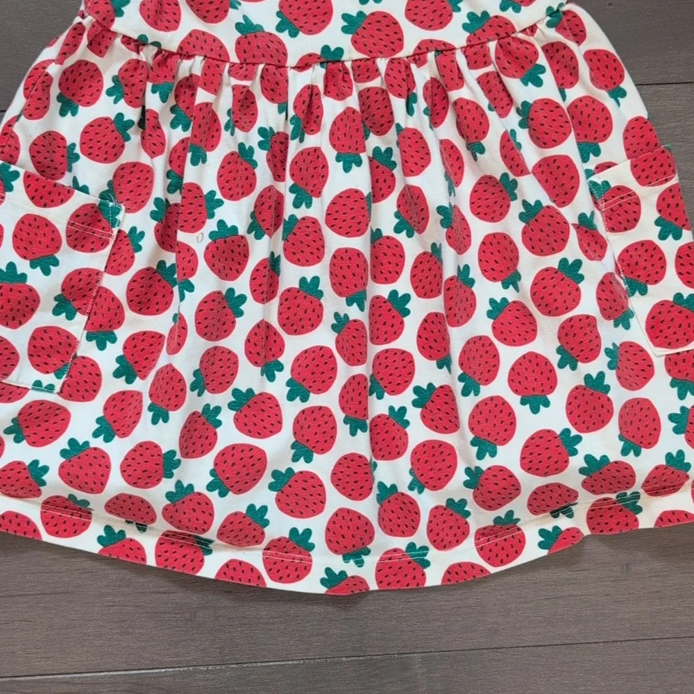 Hanna Andersson 3T Strawberry Playground Dress with Pockets - Picture 7 of 7